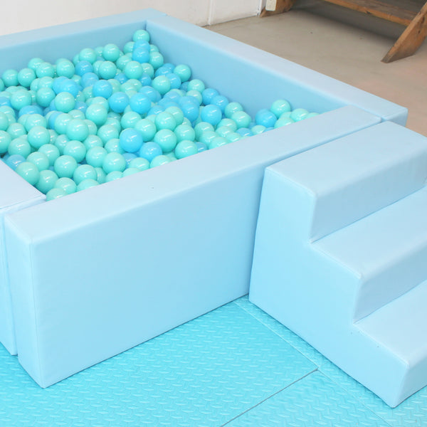 Pastel Blue Soft Play Ball Pit - Hire Perth